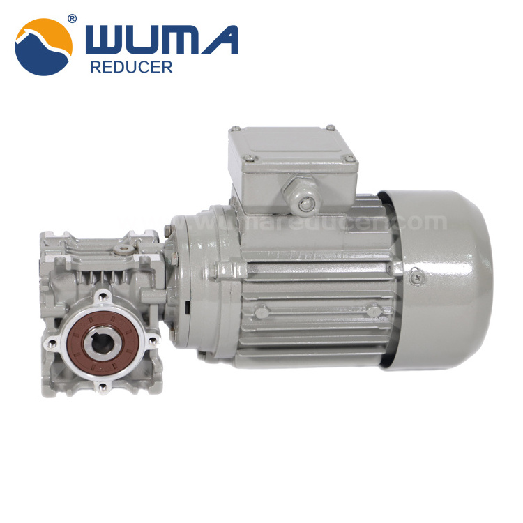 Worm Speed Reducer Professional Manufacture Transmission Gearbox Single Phase 1.5 hp Motor