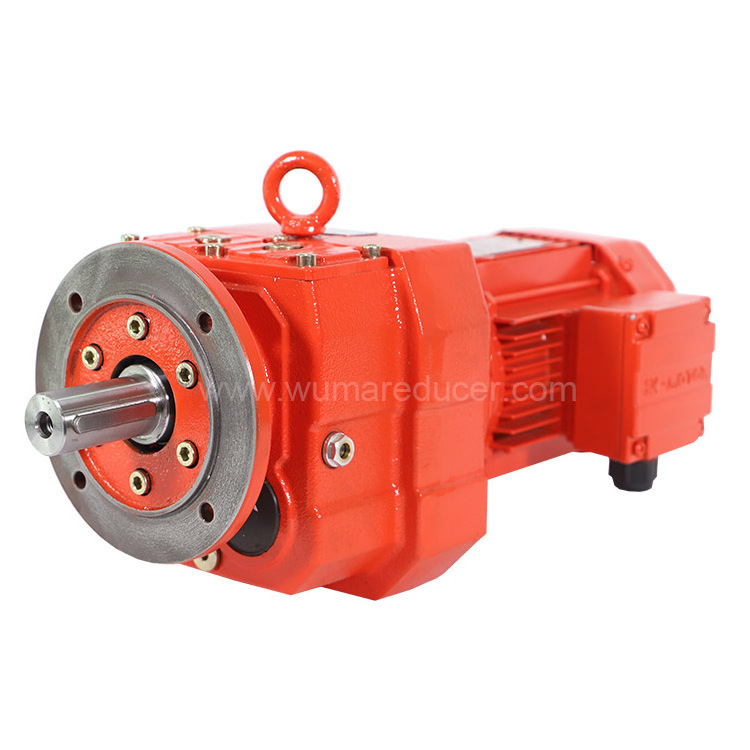 Top Quality Double R Series Electric Inline AC Motor Speed Reducer Helical Gearbox