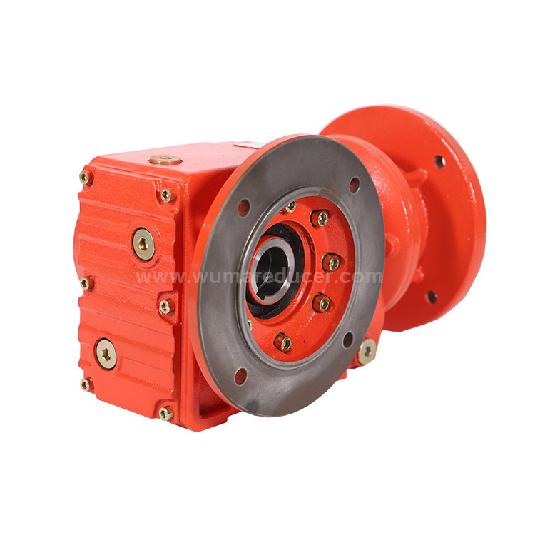 Helicoidal reductor de velocidad 2.2 kw hollow shaft gear box bevel helical gearbox