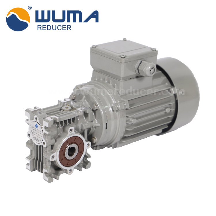 Worm Speed Reducer Professional Manufacture Transmission Gearbox Single Phase 1.5 hp Motor