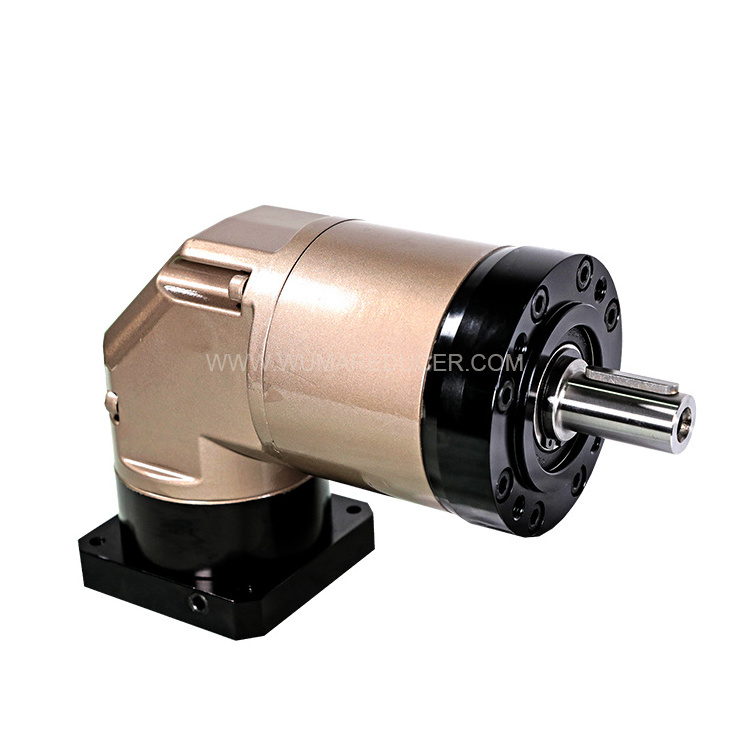 PL series 60mm high precision low back lash small speed stepper ac motor planetary gearbox for wind turbine generator