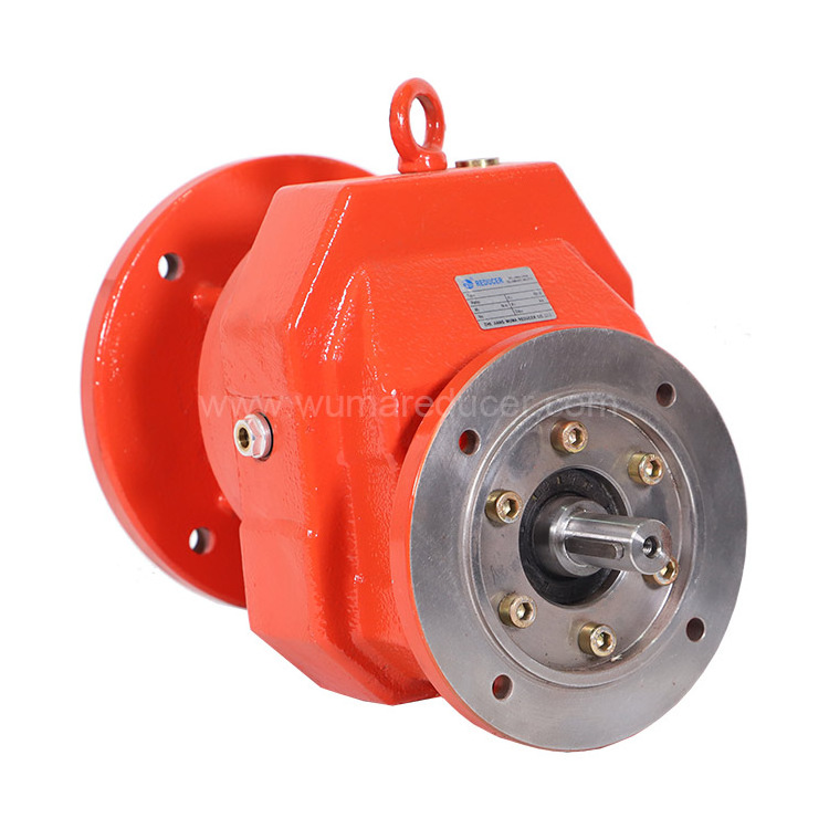 China Manufacturer R Series Chinese Speed Reducer Inline Helical Gearbox With Motor