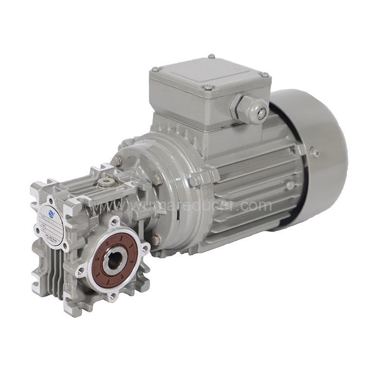 Worm Speed Reducer Professional Manufacture Transmission Gearbox Single Phase 1.5 hp Motor