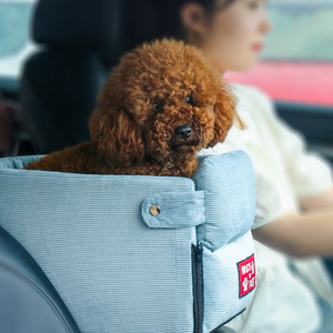 Cat And Small Dog Bed Car Soft Portable Safety Tethers Washable Booster Seat On Car Armrest