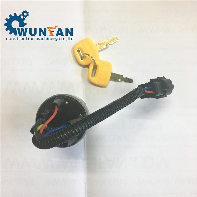 Excavator 21E6-10430 Ignition Switch Fits For Hyundai R200-5 R210-5 Engine