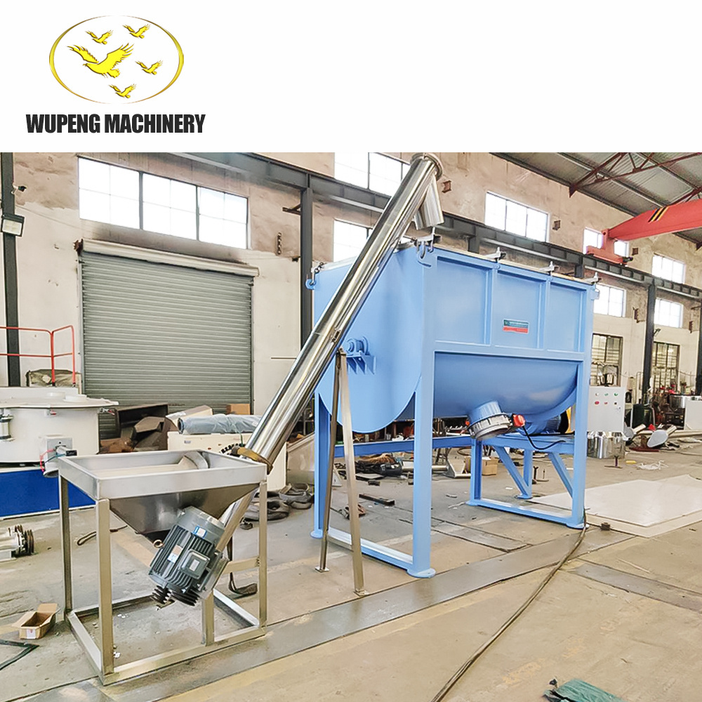 PVC Mixer Automatic Grade Vacuum Pneumatic Conveyor Mixing System Big Plastic Pellet Machine for PVC Powder Mixing