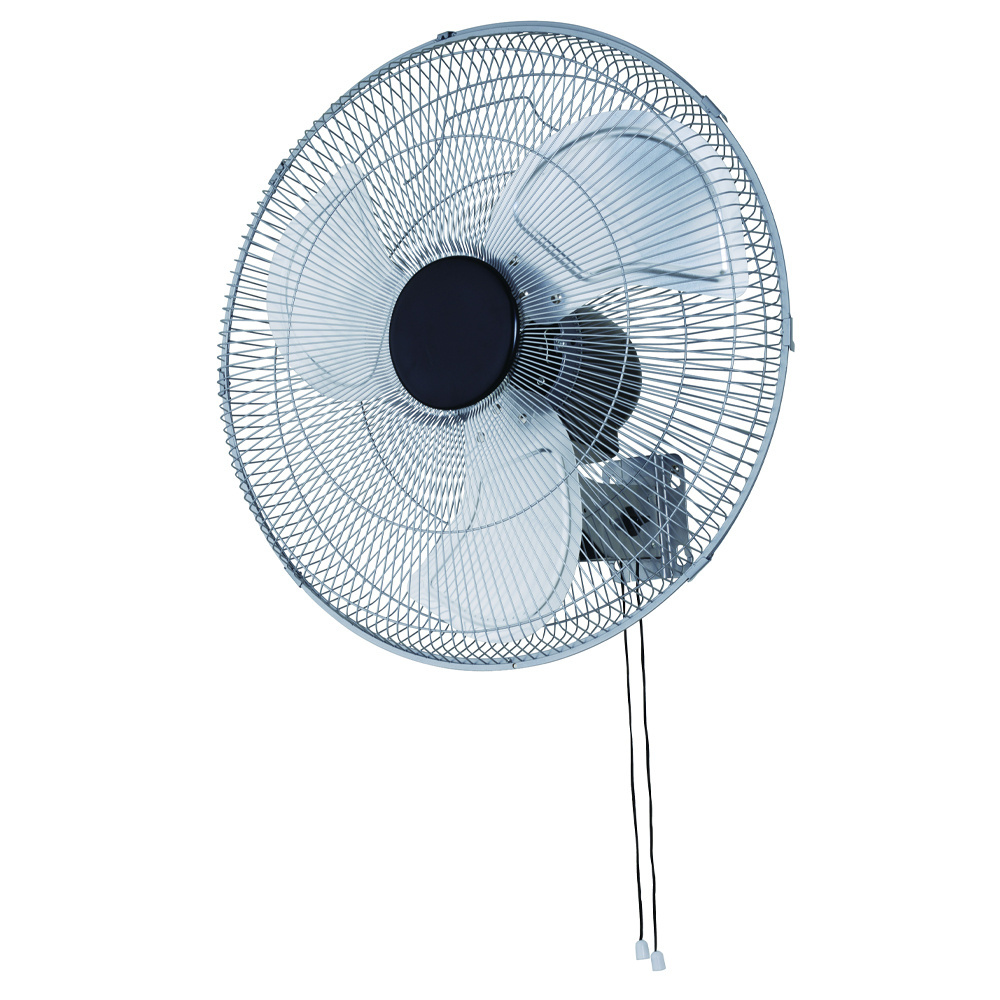 Hot Selling 18-Inch Portable Commercial Wall Mounted Electric Fan 3-Blade Cooling Oscillating Ventilation Metal Material