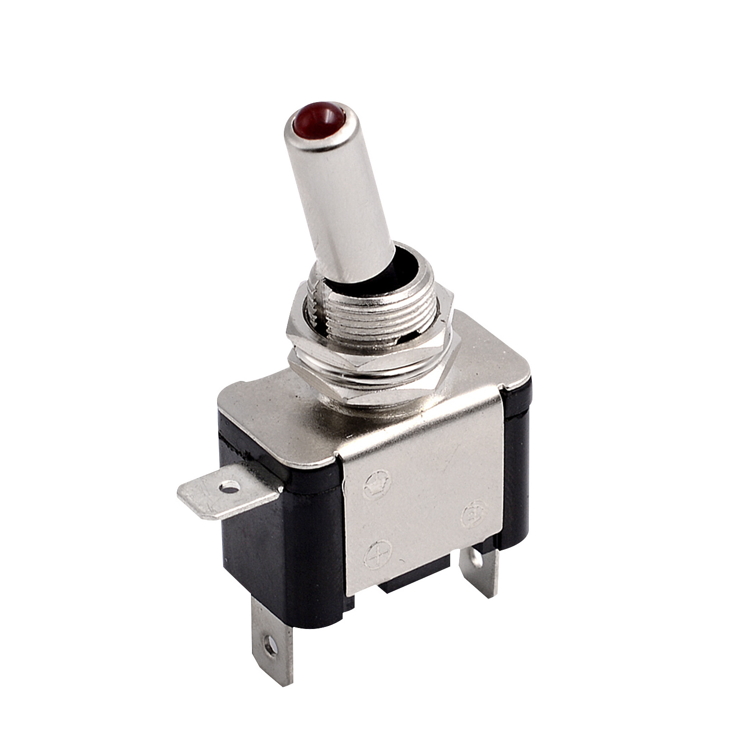 10A 2 Position 3 Pin Toggle Switch With Red Light