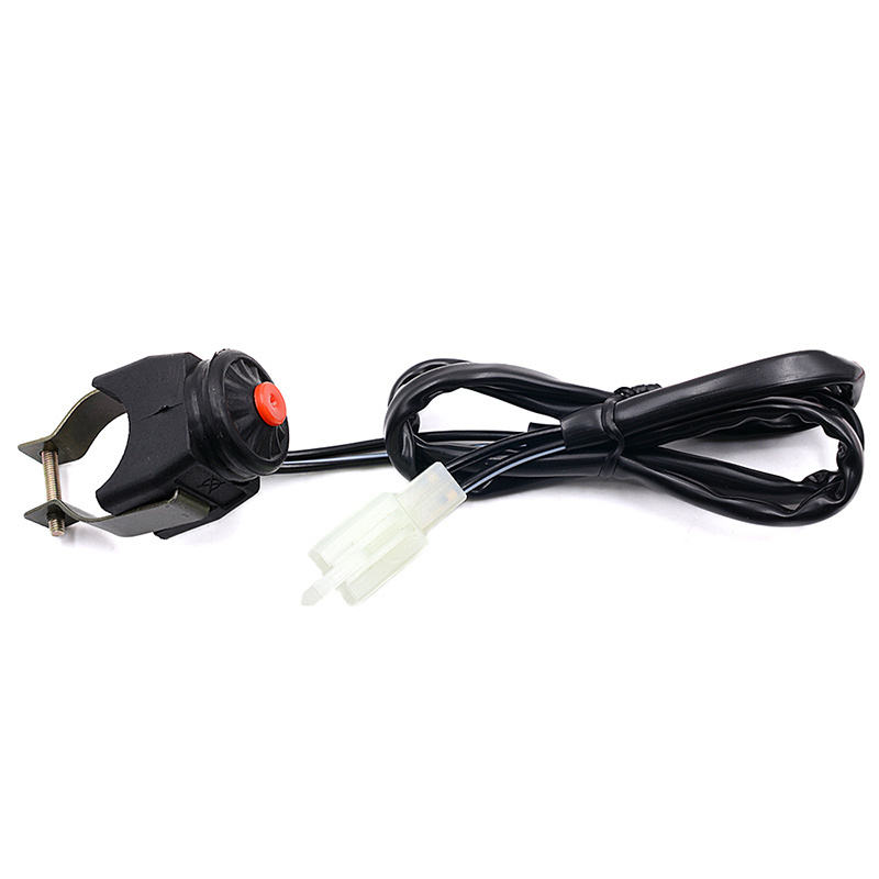 Two Wire 7/8 Handlebars Scooter Button Switch 12v Horn Switch For Motorcycle ATV