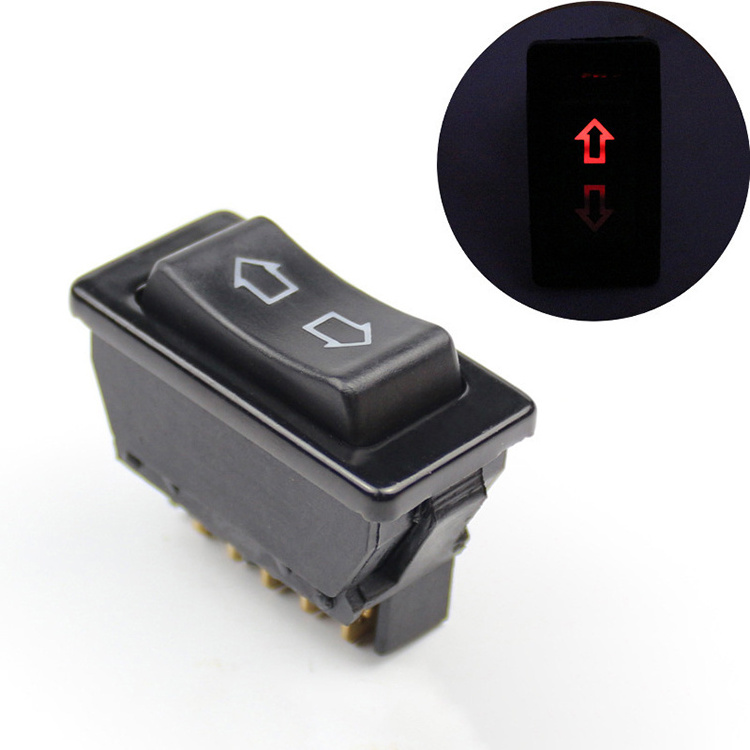 12V 5 Pin Universal Car Power Window Switches