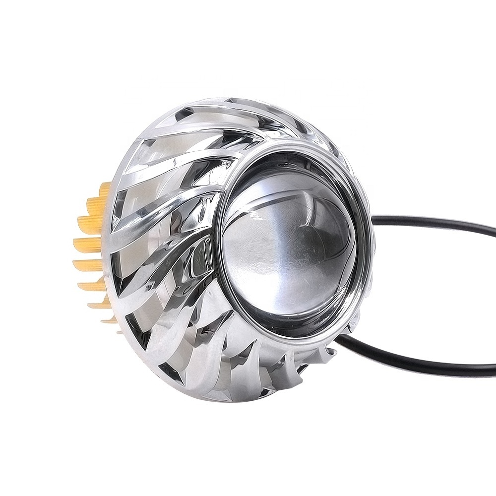 New Arrival Bi-xenon Led Projector Lens Light Angel Eyes 30w Headlight