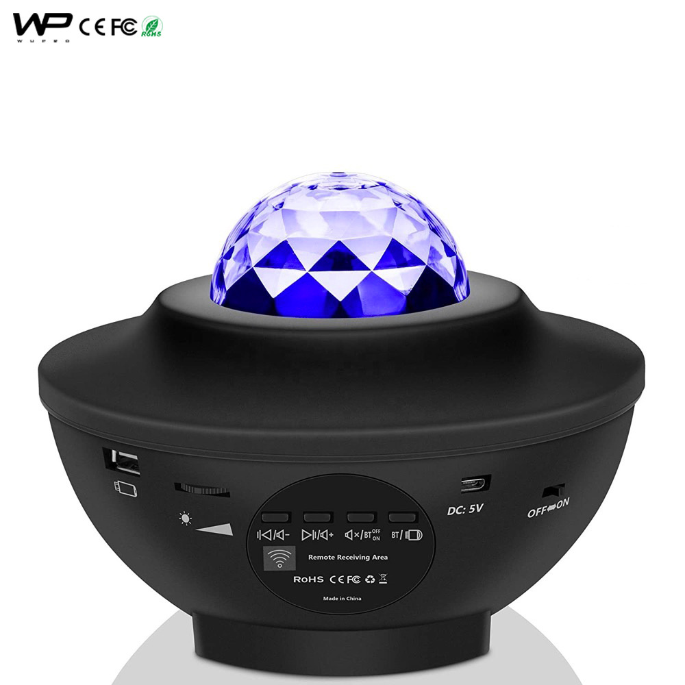 [Dropshipping ]WP WPGP300 OEM Dynamic Music Star Sterren Projector Night Lights Led Galaxy Projector Light