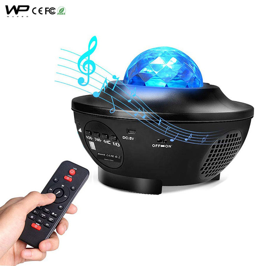 [Dropshipping ]WP WPGP300 OEM Dynamic Music Star Sterren Projector Night Lights Led Galaxy Projector Light