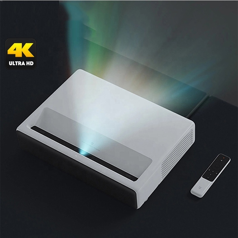 Hot Selling Xiaomi 4k Laser Projector 150 inch Display Full HD 1080p 5000 Lumens Home Theater Ultra Short Throw Laser Projector