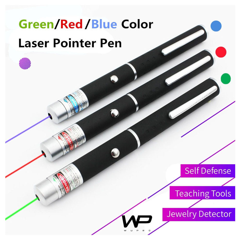 [Fast Dispatch] New Arrival Wupro 101 Laser Pointers Green Red Blue Laser Pointer  Power Laser Pen Pointer