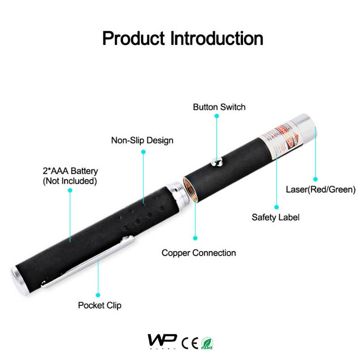 [Fast Dispatch] New Arrival Wupro 101 Laser Pointers Green Red Blue Laser Pointer  Power Laser Pen Pointer