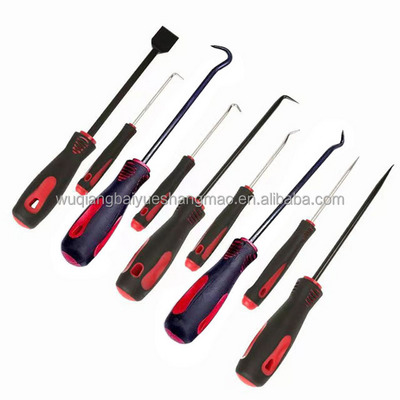 9pcs Gasket Pick And Hook Set For Oil Seal Screwdriver Puller or O-rings Removal Tool Kit