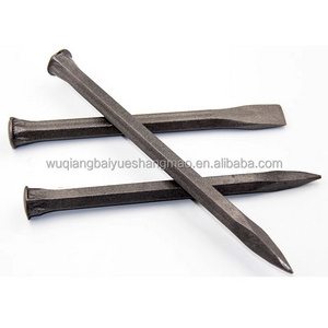 Professional masonry chisel carbon steel chisel tool tip flat multi-specification stone chisel