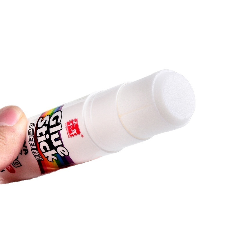 9g 12-piece set of strong glue stick white with cover suitable for adult student glue stick office supplies