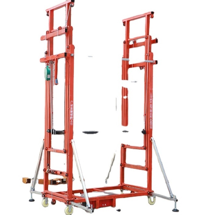 2023 New Electric Elevator Remote Control Fully Automatic Scaffolding Folding Movable Indoor And Outdoor Decoration Elevator