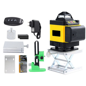 Professional Digital Lazer Level Green Beam Laser Cross 16 Line Self Leveling