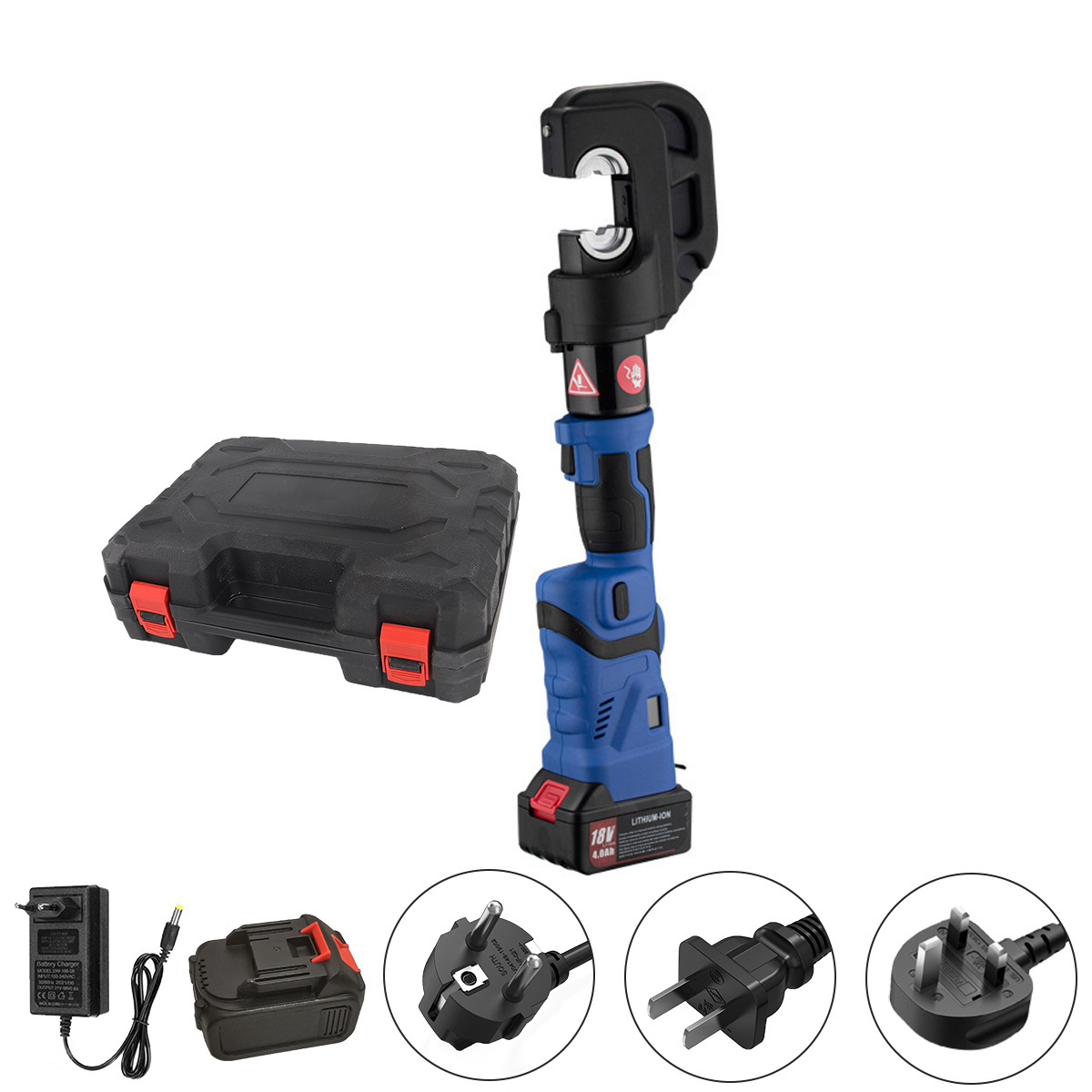 EZ-400 120KN Intelligent LCD Battery Powered Electric Hydraulic Clamp Tools