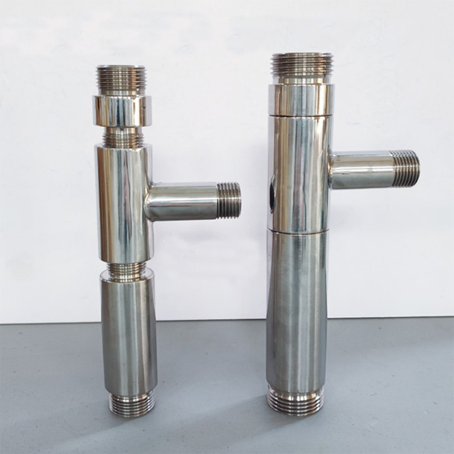 304 stainless steel Venturi jet device for water treatment ozone generator gas water mixer