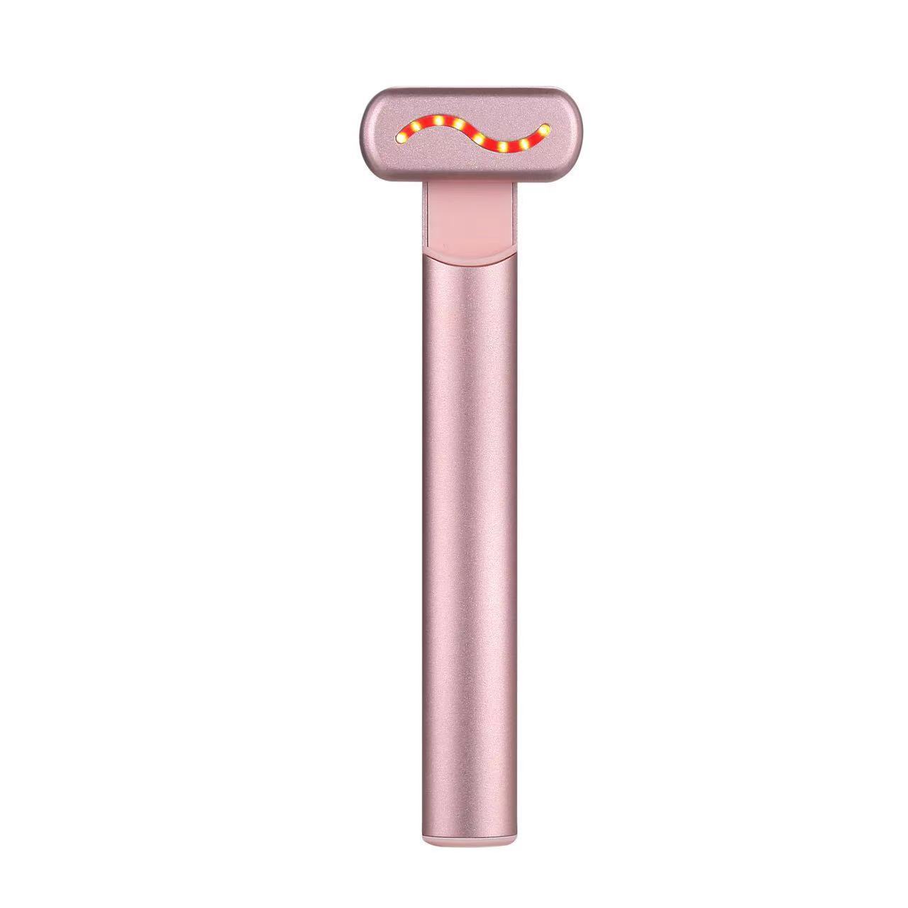 4-in-1 EMS Red Light Therapy Facial Wand Massage and Red Light Therapy Device Eye Beauty Instrument