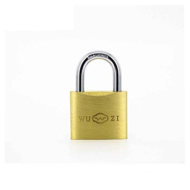 Factory Wholesale Prices Trendy Style Key Cylinder Different Sizes Solid Brass Padlock With Key