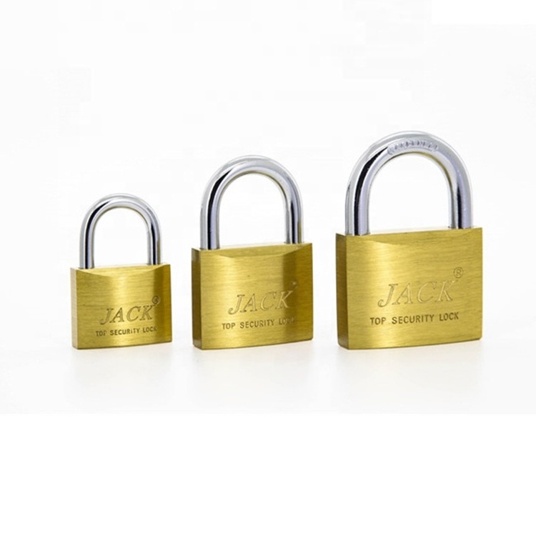 2019 hot sale cute antique padlocks candados de seguridad Sand Brass Padlock