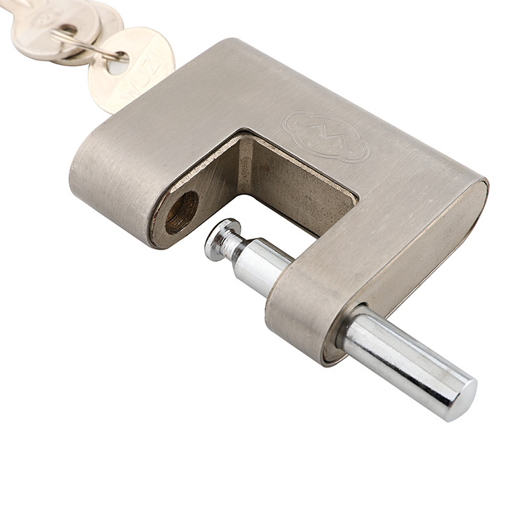 High quality  padlock padlocks body stainless shell iron padlock