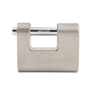 High quality  padlock padlocks body stainless shell iron padlock