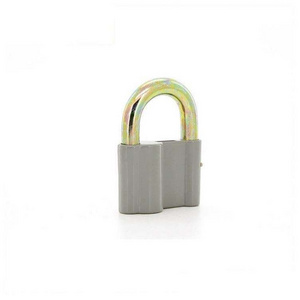 Factory Supply Simple Design Lightweight Cross Aluminium Alloy Key Padlock Heavy Duty Padlock