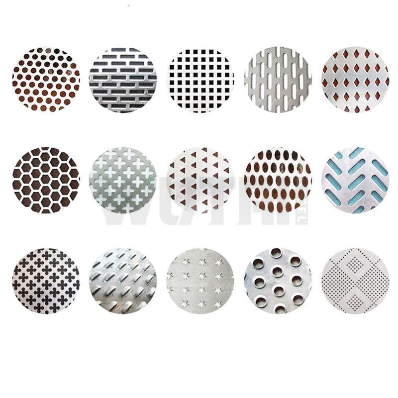 Round Hole Punched Stainless Steel Perforated Metal Sheet Decorative Stainless Steel Perforated Sheet