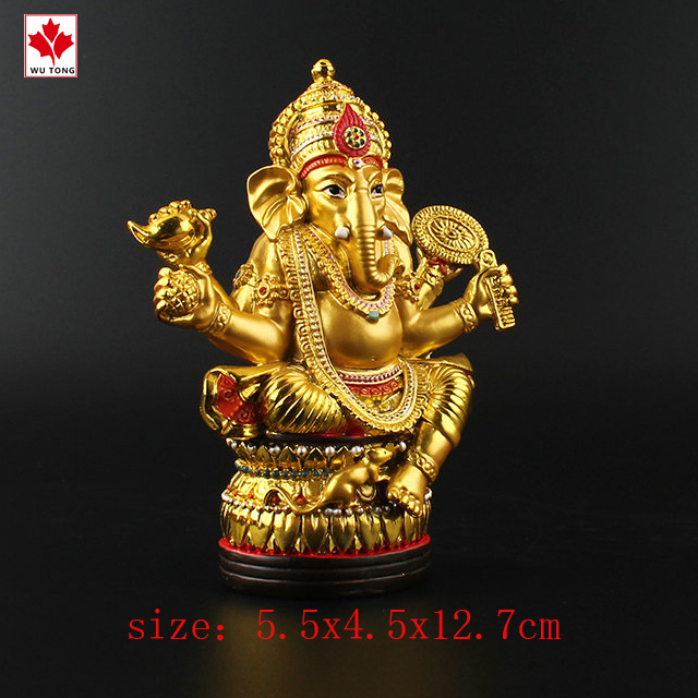 Custom Resin Hindu Elephant india god gift Indian Deity Figurines