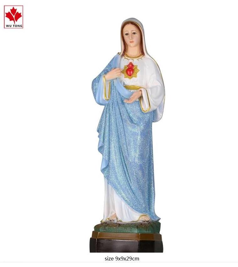 Catholic Statues Virgin Resin Mary Religious Gift Estatuas