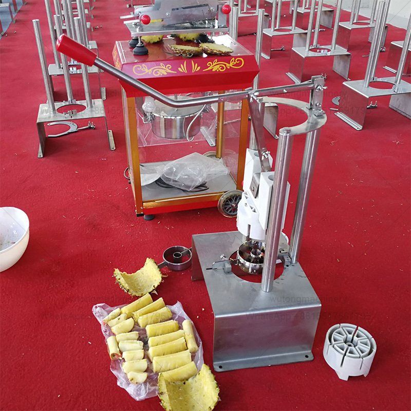 Automatic Pineapple Peeling And Coring Machine