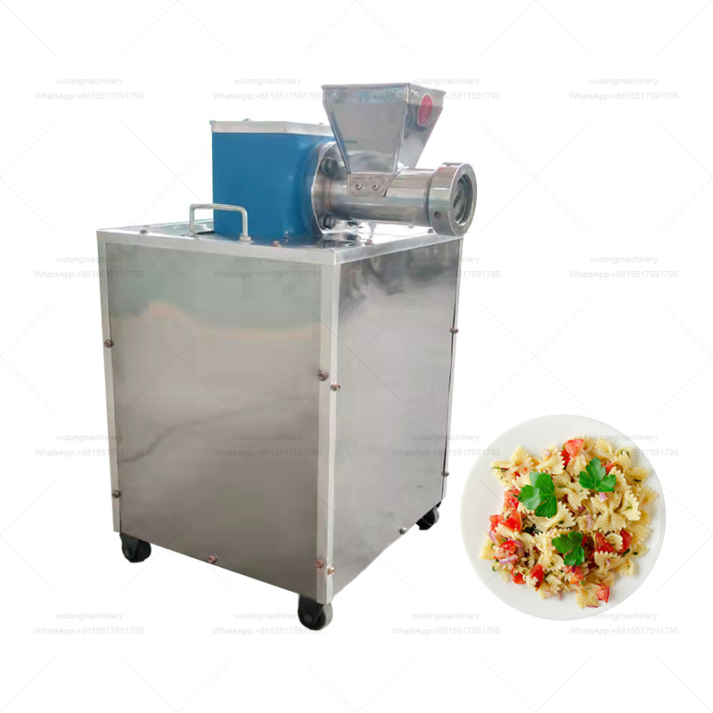 50kg/h High Efficiency Automatic Macaroni Spaghetti Maker Machine Pasta Extruder Making Machine For Sale