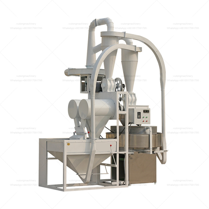 Industry Small Scale Automatic Roller Flour Corn Wheat Flour Mill Maize Milling Machine Price