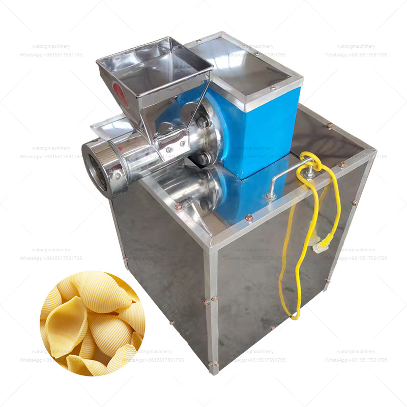 50kg/h High Efficiency Automatic Macaroni Spaghetti Maker Machine Pasta Extruder Making Machine For Sale