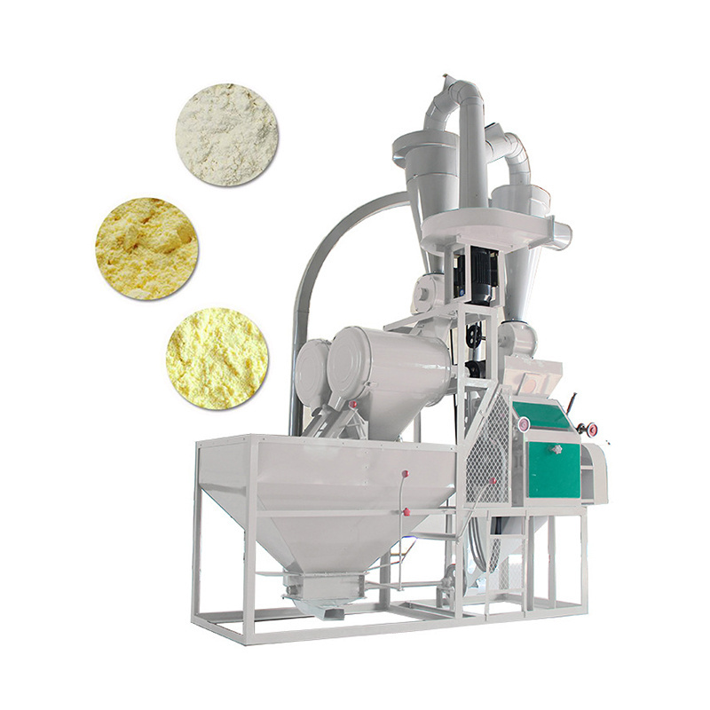 Industry Small Scale Automatic Roller Flour Corn Wheat Flour Mill Maize Milling Machine Price