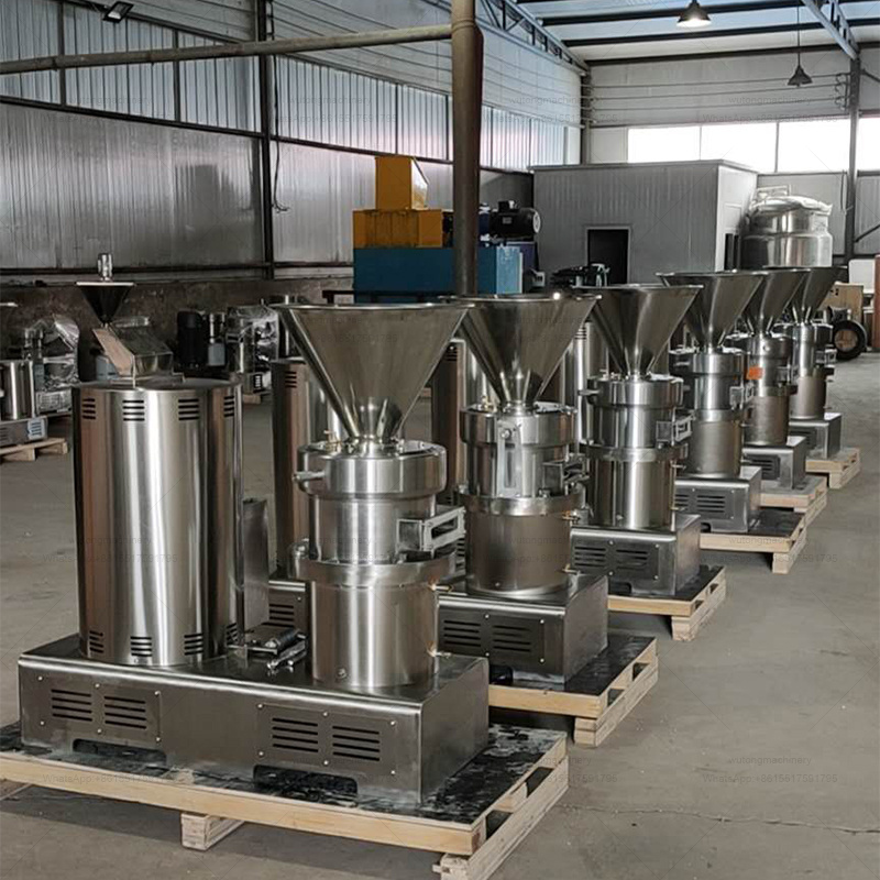 Commercial Small Scale Tomato Sauce Making Machine Chilli Paste Peanut Butter Nut Milk Maker Cashew Nuts Milk Processing Machine