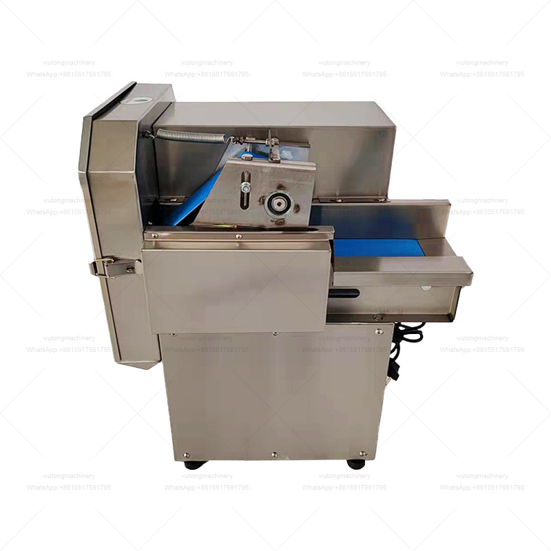 Kitchen Restaurant Leafy Vegetable Cutter Spring Onion Celery Pepper Ring Okra Cutting Machine