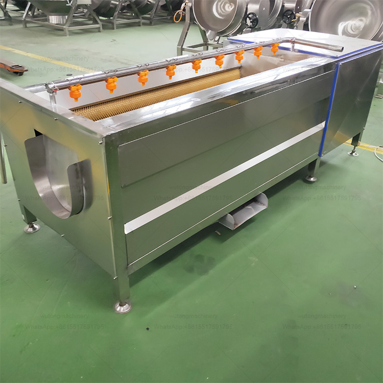 French Fries Machine Potato Chips Making Machine Mini Small Scale Frozen Instant Potato Crisp Maker French Fries Production Line