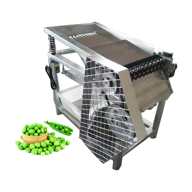 Automatic Pea Sheller/green Bean Shell Removing Machine/fava Bean Peeler