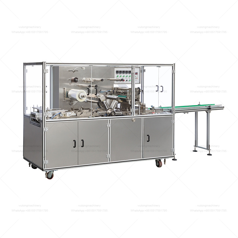 Soap Wrapper Cd Packaging Tea Box Packing Production Perfume Box Overwrapping Small Cellophane Wrapping Machine