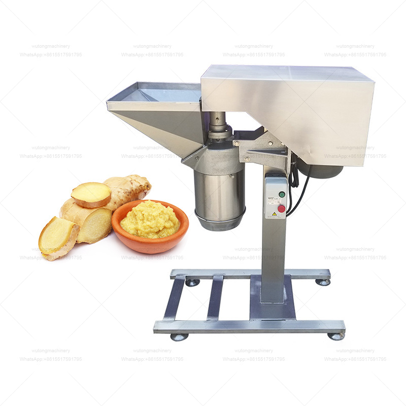 Hot Sauce Maker Garlic Tomato Paste Making Machine Fully Automatic Fruit Pulp Grinder Crusher Food Vegetable Crushing Machine