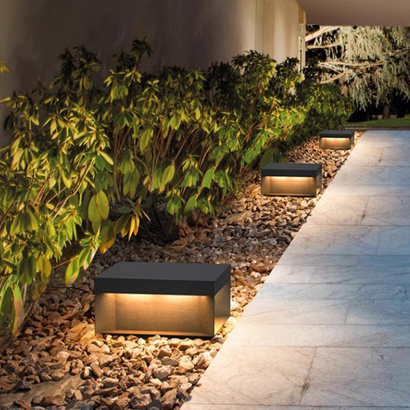 Bollard Lights Stainless Waterproof IP65 Landscape Garden Square Column LED Park Lamp Pillar Lights Garden Light