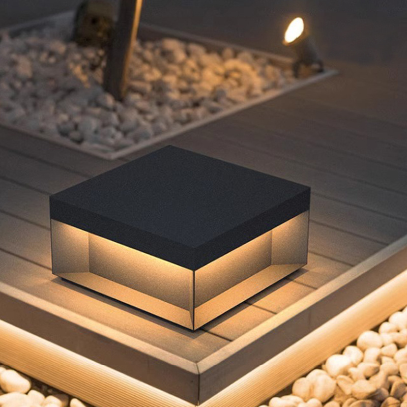 Bollard Lights Stainless Waterproof IP65 Landscape Garden Square Column LED Park Lamp Pillar Lights Garden Light