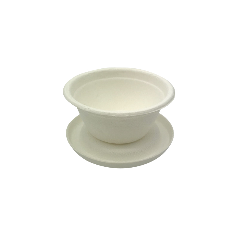 2oz Natural Bagasse Fiber Cups Compostable Tasting Cups Paper Condiment Portion Cups for Jello Shot Souffle